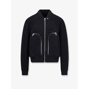 Rick Owens Men Bauhaus Flight Virgin Wool Bomber